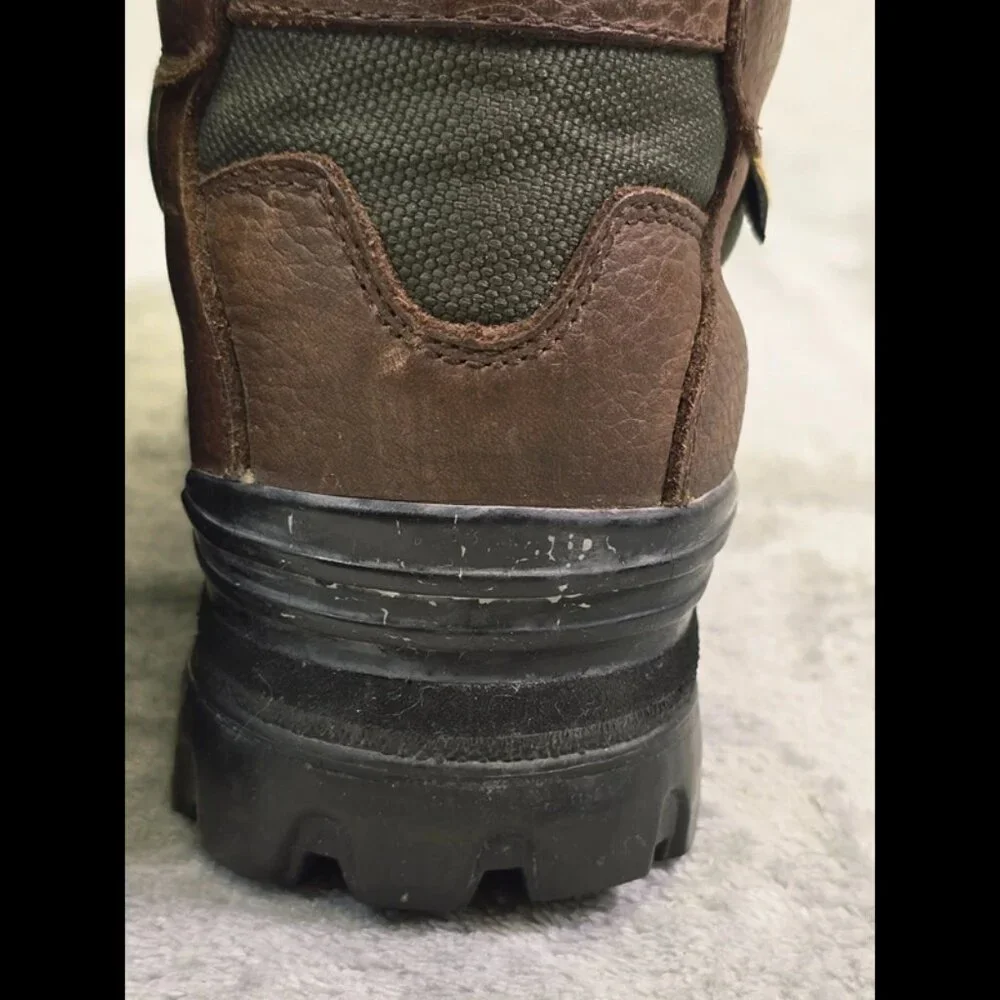 RedHead Bone Dry Boots Mens 7M Brown Leather Goretex Hiking I-1104‎